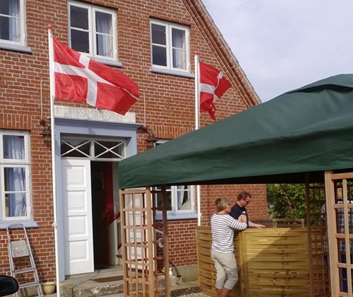 Grisefest i forsamlingshuset